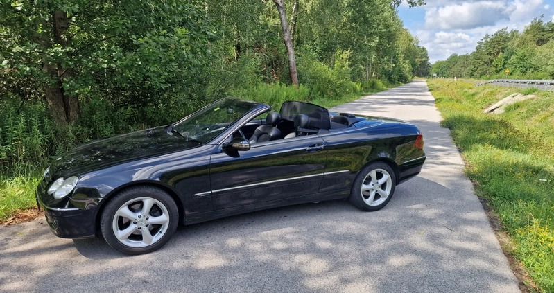 Mercedes-Benz CLK cena 32999 przebieg: 215000, rok produkcji 2007 z Warszawa małe 46